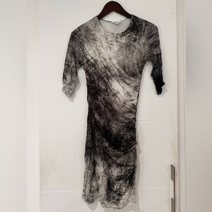 Helmut Lang women’s M runched dress